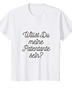 Kinder Willst Du meine Patentante sein? T-Shirt