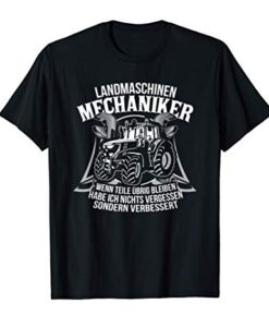 Landmaschinen Mechaniker Landwirtschaft T-Shirt