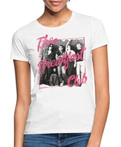 Spreadshirt The Breakfast Club Charaktere Frauen T-Shirt, XL, weiß